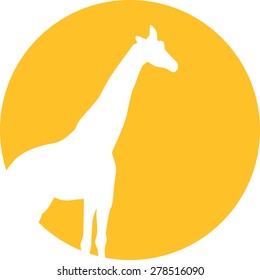 Giraffe moon