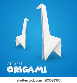 giraffe origami