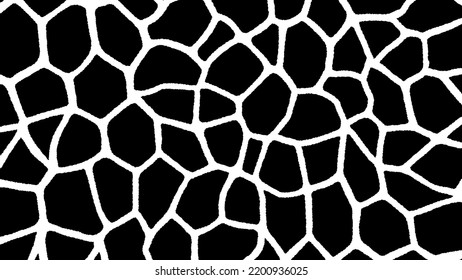 Giraffe pattern skin print design background image.