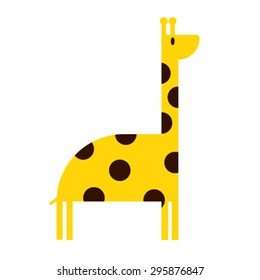 Giraffe pattern vector 