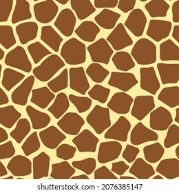 giraffe pattern vector seamless, modern background for clothes, fabric, paper.
