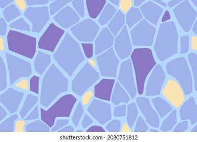 Giraffe seamless pattern. Safari animal skin print. Neutral wool colors, decorative texture for fabric, textiles. Camouflage fashion print. Vector illustration