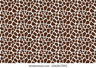 Giraffe seamless pattern skin print design
