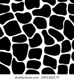 Giraffe seamless pattern skin print design. Fashion stylish vector texture. Great for textile, fabric, wallpaper, wrapping, scrapbook and packaging	
