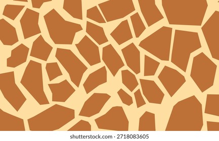 Textura de patrón sin fisuras de jirafa. Diseño de fondo de piel animal. Perfecto para impresiones textiles, papel de embalaje, moda, tela, Fondo de pantalla, embalaje,