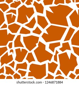 Giraffe seamless pattern. Vector image.