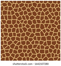 giraffe seamless repeat honeycomb pattern background