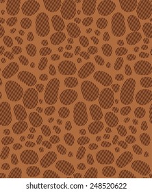 Giraffe skin pattern