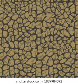 Giraffe skin seamless pattern.. Animal print background.