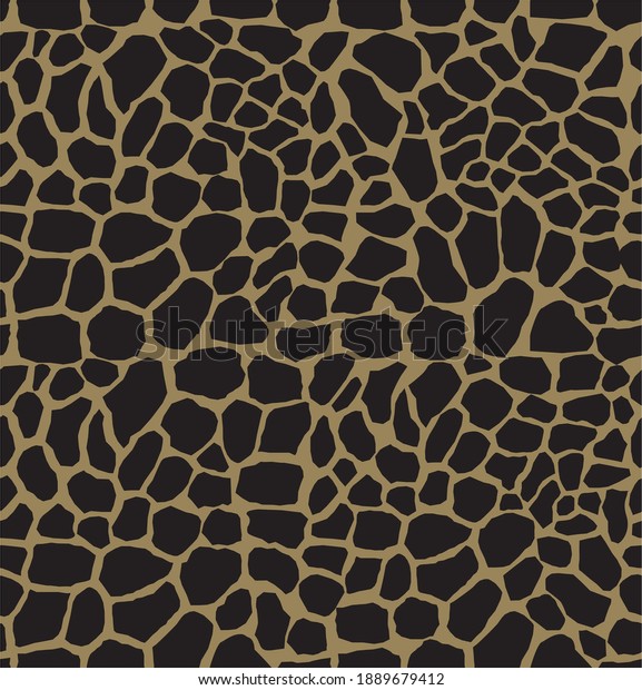 Giraffe\
skin seamless pattern.. Animal print\
background.
