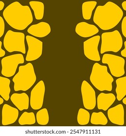 giraffe skin stencil art artwork abstract seamless geometric graphic decoration ethnic outline template wallpaper printed fabric pattern hand drawn contour shape background ombre
