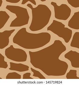 Giraffe skin texture ,Vector EPS10