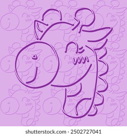 giraffe smiling face happy animal head abstract seamless geometric graphic watercolor pastel  artwork deoration vector ethnic simple template wallpaper print fabric pattern doodle cute animal head 

