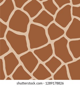 Giraffe texture pattern seamless. Animal Print. Safari zoo jungle