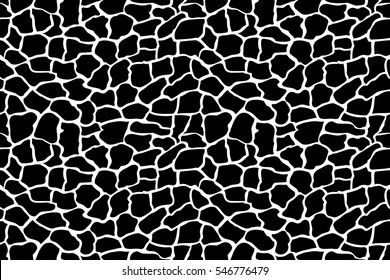 giraffe texture pattern seamless repeating black white