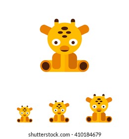 Giraffe toy icon