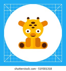 Giraffe toy icon