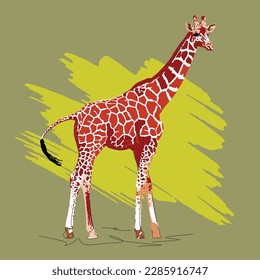 Giraffe Vector Art, Graphics and Stock Illustrations