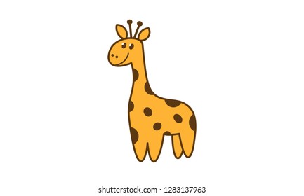 Giraffe Vector Character
