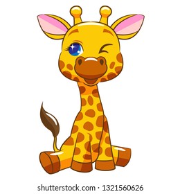 Giraffe Cartoon Images, Stock Photos & Vectors | Shutterstock