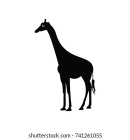 Giraffe Vector Designs Silhouette