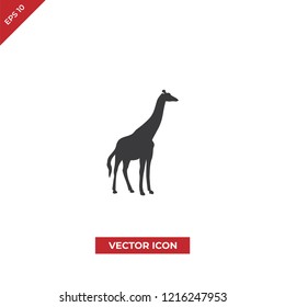 Giraffe vector icon