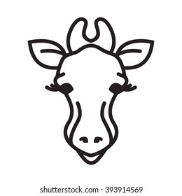 Giraffe vector icon