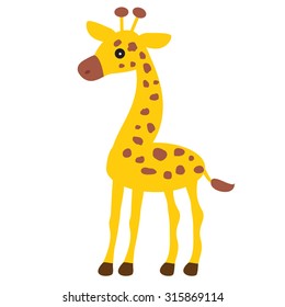 Giraffe vector illustration