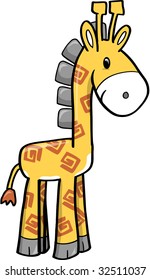 giraffe Vector Illustration