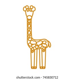 giraffe vector illustration