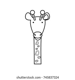  giraffe vector illustration