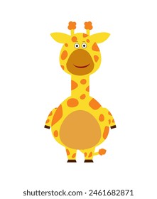 giraffe vector and illustration funy cute for download 