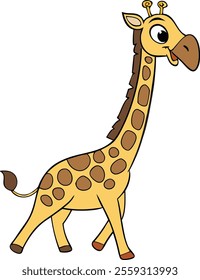 A Giraffe vector Logo Design 