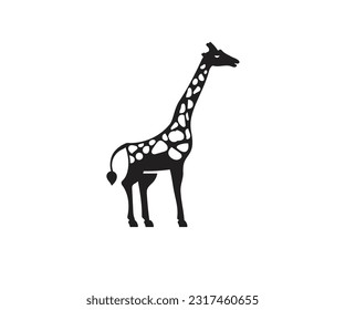 giraffe vector logo design elements