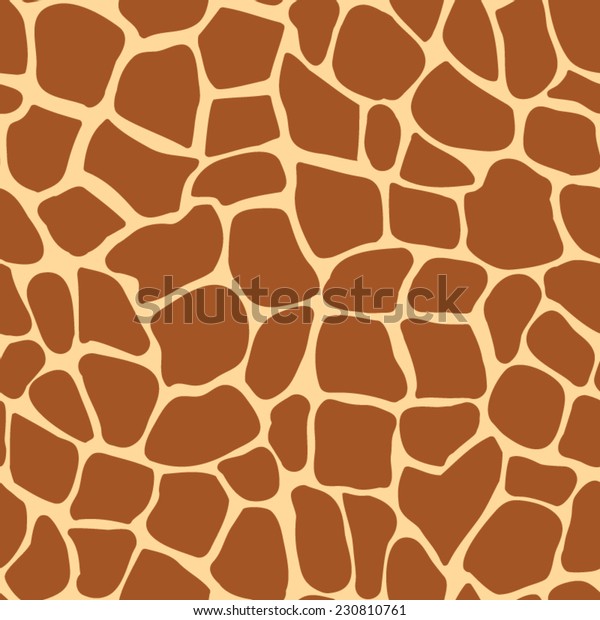 Giraffe vector seamless\
pattern texture 