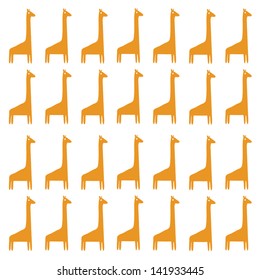 Giraffes background1