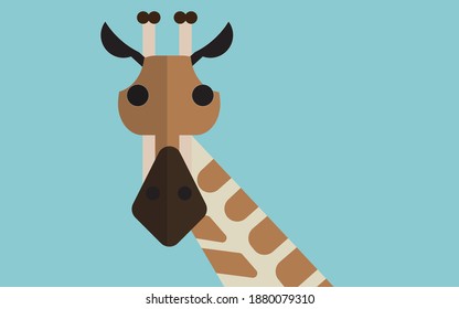 Giraffes are herbivorous animals with long necks, living in grasslands