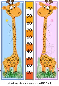 Giraffes scale