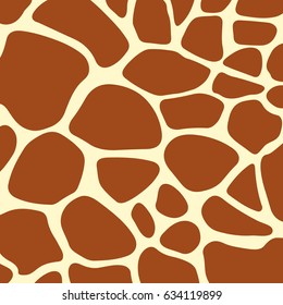 Giraffe's skin