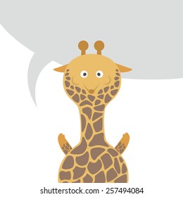 giraffe.vector illustration