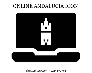 Giralda search icon. Editable Giralda search icon for web or mobile.