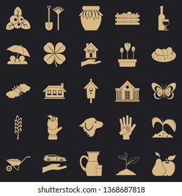 Girder icons set. Simple set of 25 girder vector icons for web for any design