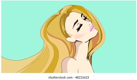 the girl