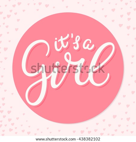 It's a Girl.