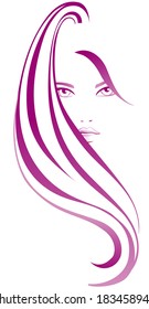 Girl abstract