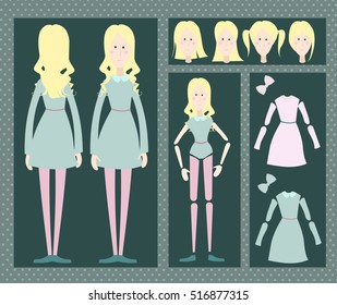 Girl animation