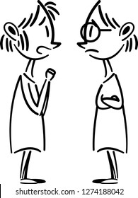 Girl apologizes to girlfriend. Girl say sorry. Girl ask for forgiveness. Begging. Lgbt couple.