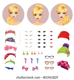 Constructora Y Accesorios De Avatares Chicas