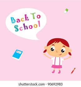 girl back to school