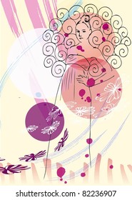 Girl Background